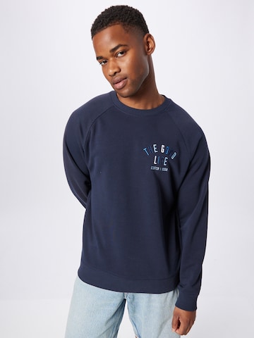 SCOTCH & SODA Sweatshirt in Blue: front