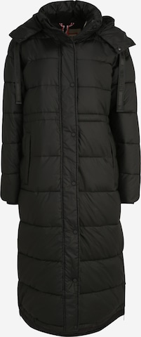 HUNTER Płaszcz zimowy w kolorze czarny: przód