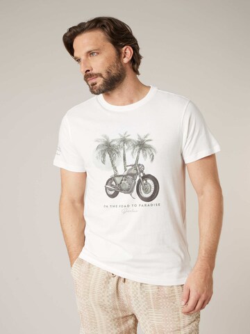T-Shirt 'Sunderland' Deeluxe en blanc : devant