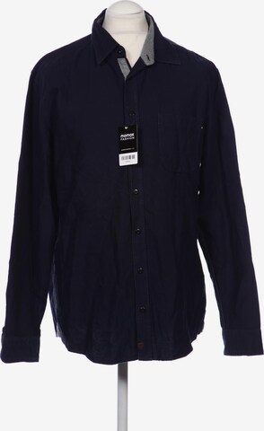 STRELLSON Button Up Shirt in XL in Blue: front