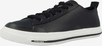 DIESEL Baskets basses 'Astico' en noir / blanc, Vue avec produit