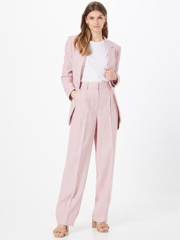 MICHAEL Michael Kors Loose fit Pleat-Front Pants in Pink