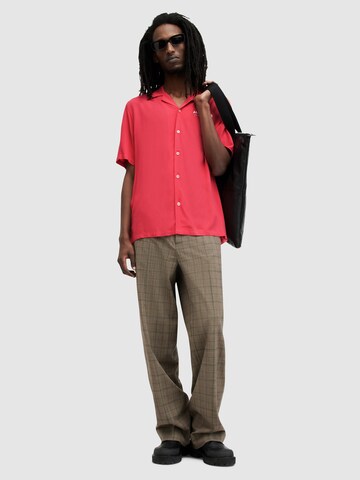 AllSaints Regular fit Overhemd 'UNDERGROUND' in Roze