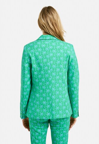 Milano Italy Blazer mit All Over Print in Grün