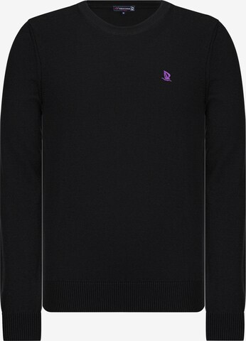 Giorgio di Mare Sweater in Black: front