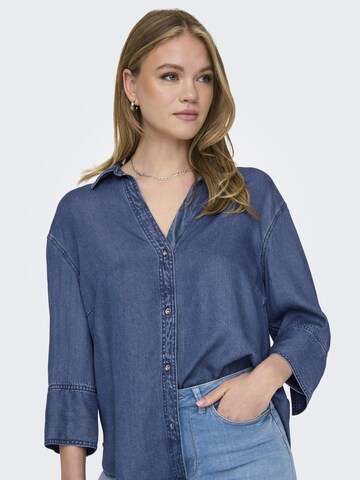 ONLY - Blusa 'Joyce' em azul