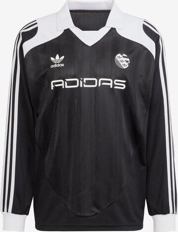 ADIDAS ORIGINALS Shirt in Zwart: voorkant