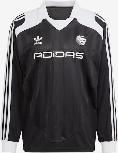 ADIDAS ORIGINALS Shirt in de kleur Zwart / Wit, Productweergave