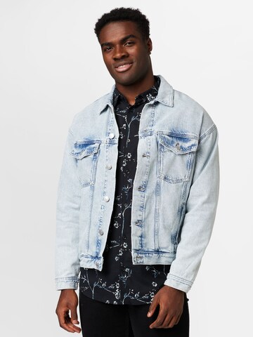 Only & Sons Between-Season Jacket 'Rick' in Blue: front