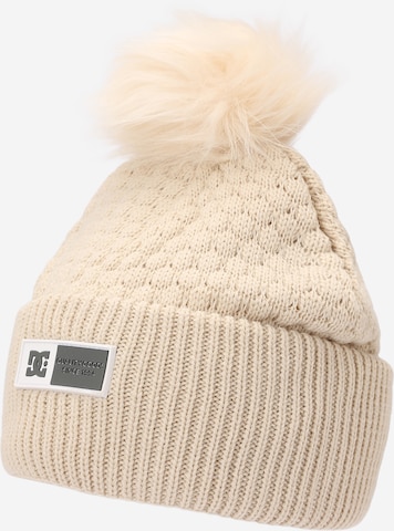 DC Shoes Sports beanie in Beige: front