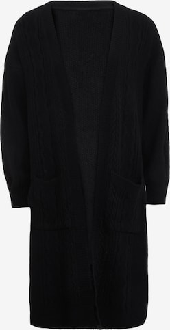 Tanuna Strickjacke in Schwarz: Vorderseite