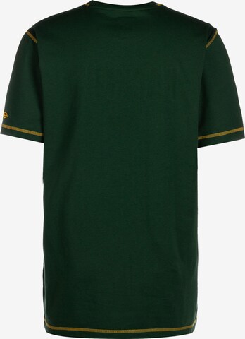 NEW ERA Shirt 'NFL Green Bay Packers Sideline' in Green