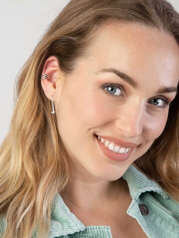 Lucardi Earrings in Silver