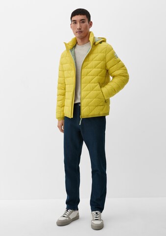 Veste mi-saison s.Oliver en jaune