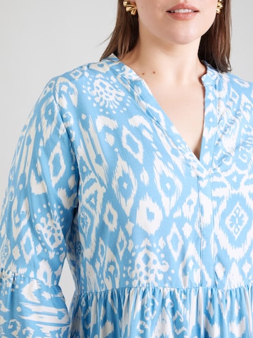 ONLY Carmakoma Jurk 'CARMARRAKESH' in Blauw