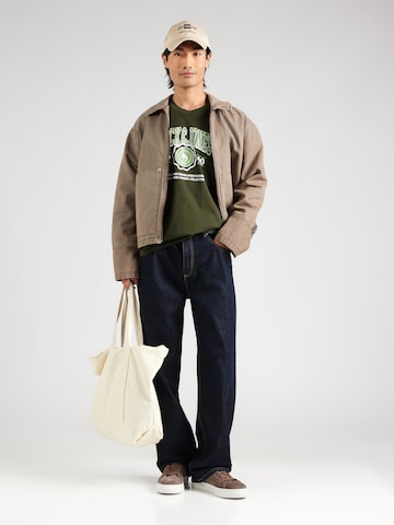 JACK & JONES Koszulka 'JJMAKO' w kolorze zielony