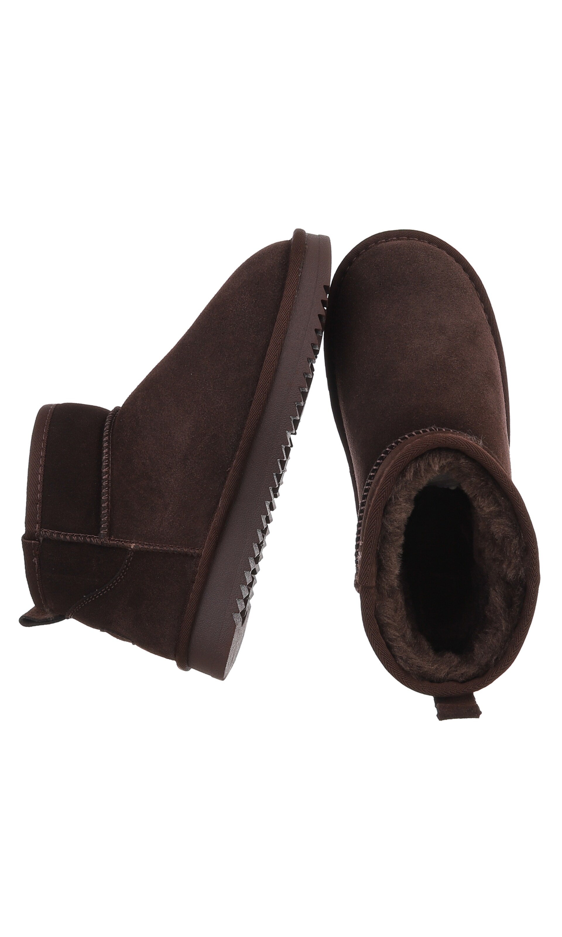 Ital-Design Snow Boots in Brown