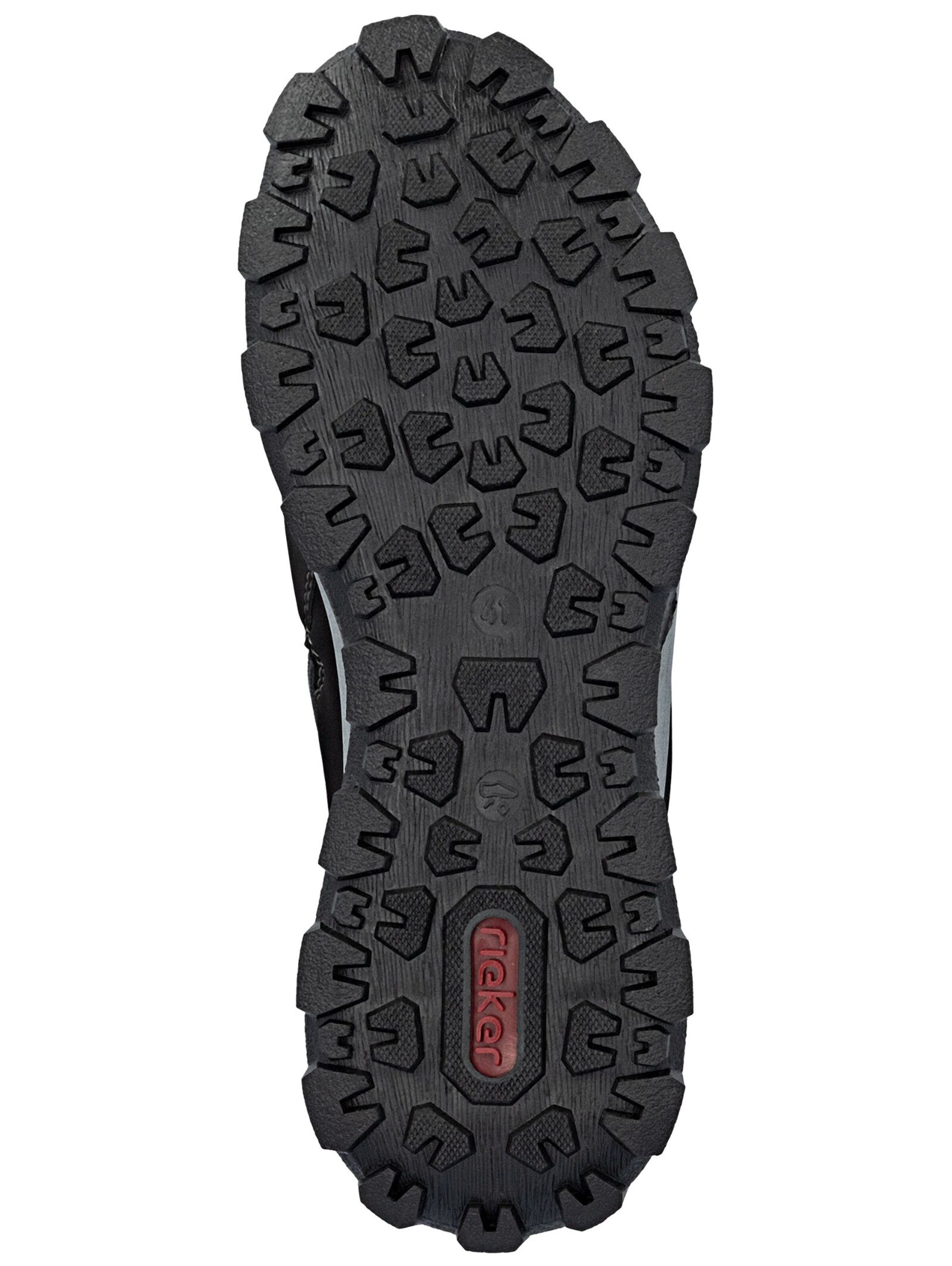 Rieker Schnürstiefelette in Schwarz