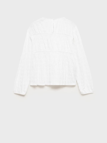 MANGO KIDS Pusero 'COQUETTE' värissä valkoinen