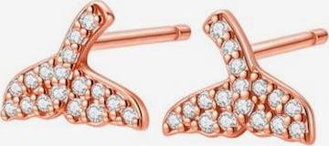 Hey Happiness - Pendientes en oro: frente