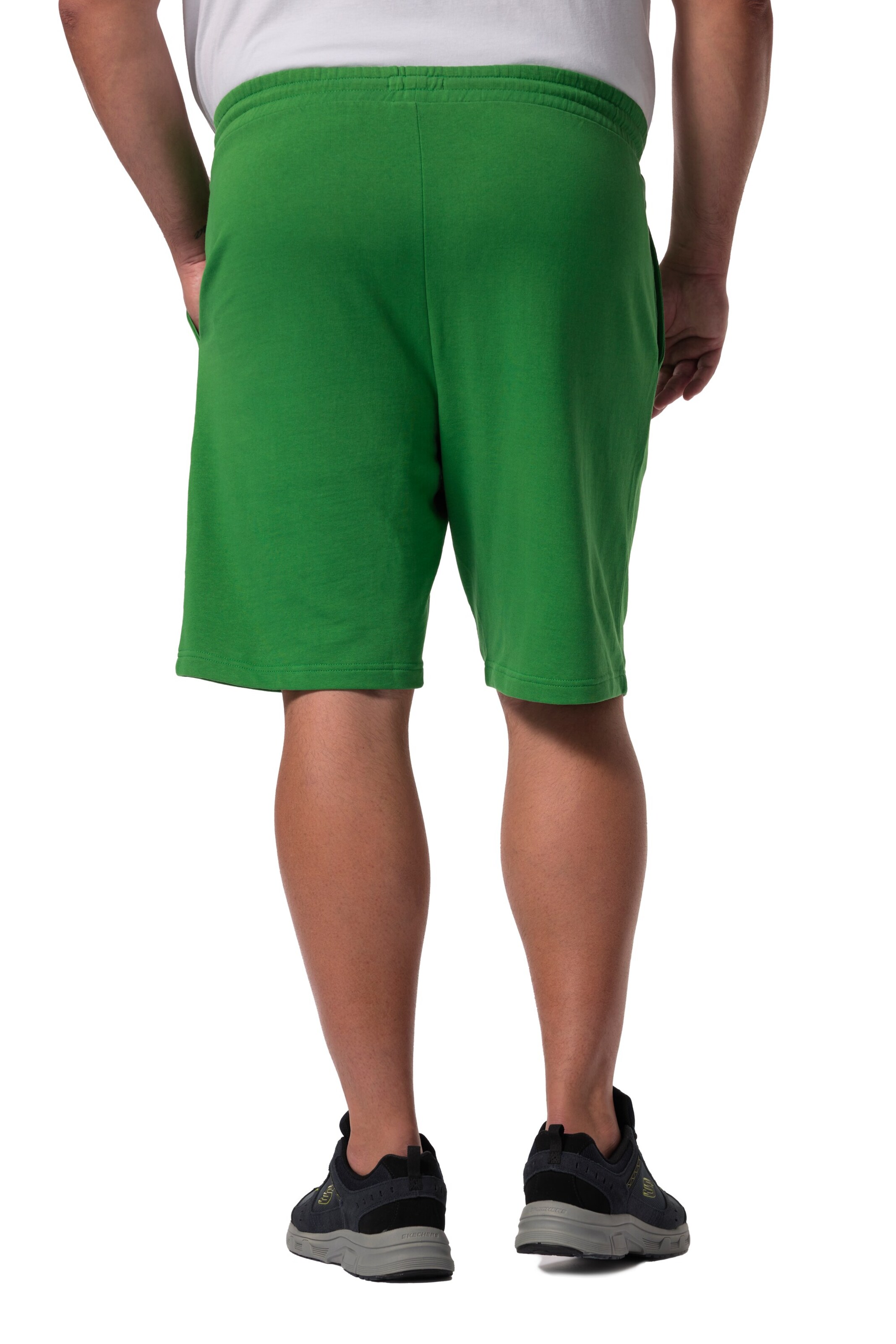 Men Plus Regular Trousers in Green