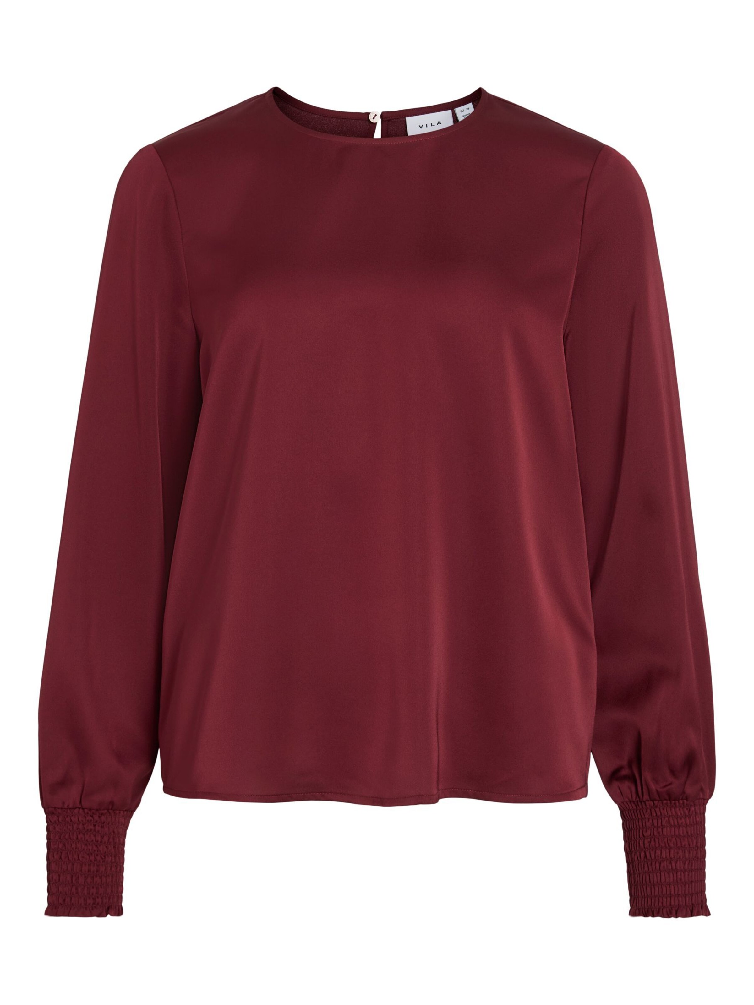 VILA - Blusa 'VIEllette' en rojo: frente