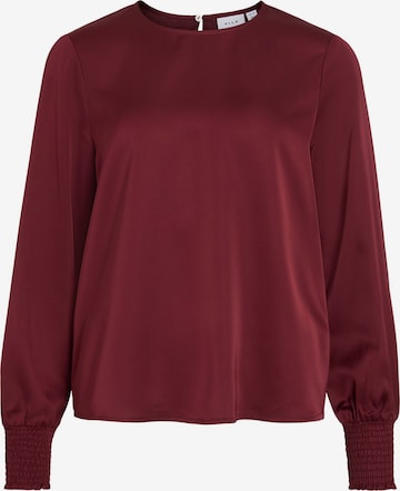 VILA Shirt 'VIEllette' in Red: front