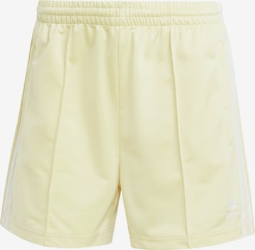 Pantaloni 'Firebird ' di ADIDAS ORIGINALS in giallo: frontale