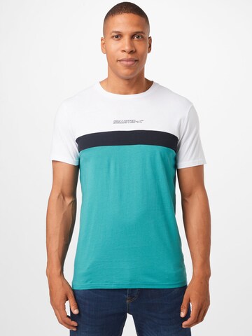 T-Shirt HOLLISTER en bleu : devant