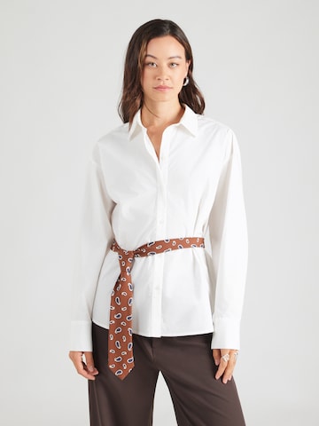 BALMOHK Blus i vit: framsida