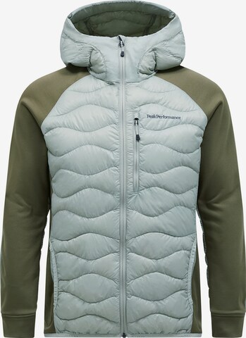 PEAK PERFORMANCE Outdoorjas in Groen: voorkant