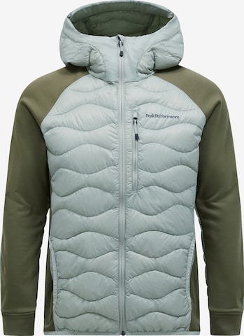 PEAK PERFORMANCE Outdoor Jacket in Green: front
