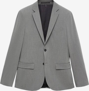 MANGO MAN Comfort fit Suit Jacket 'Paris' in Grey: front