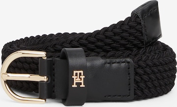 TOMMY HILFIGER Gürtel 'ESSENTIAL' in Schwarz: Vorderseite