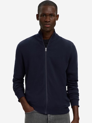 SELECTED Knit Cardigan 'Berg' in Blue