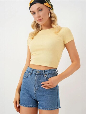 Coupe slim Jean Bigdart en bleu