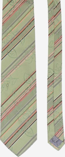 J. PLOENES Seiden-Krawatte in One Size in grün / orange, Produktansicht