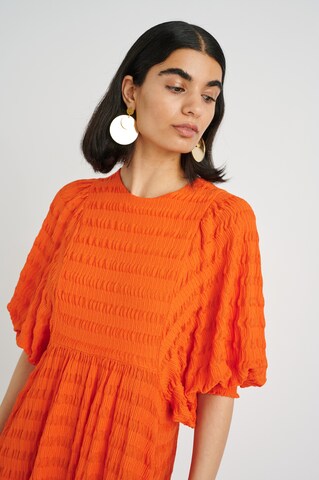 InWear - Vestido de malha em laranja