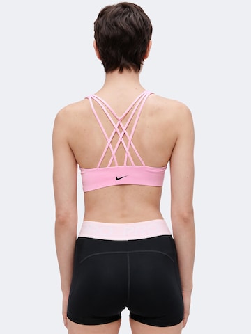 NIKE Μπουστάκι Αθλητικό σουτιέν 'INDY' σε ροζ
