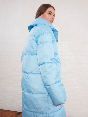Manteau d’hiver 'Elodie' Aligne en bleu