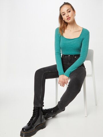 Gina Tricot Sweater 'Penny' in Green