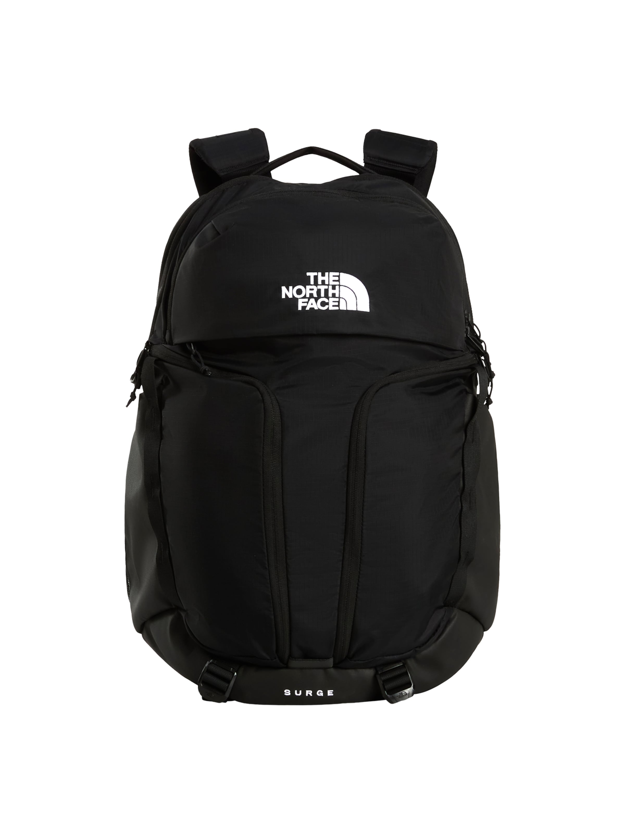 THE NORTH FACE Hátizsák 'Surge' - fekete: elől