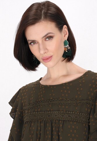 usha FESTIVAL - Blusa 'Fashion Look' em verde