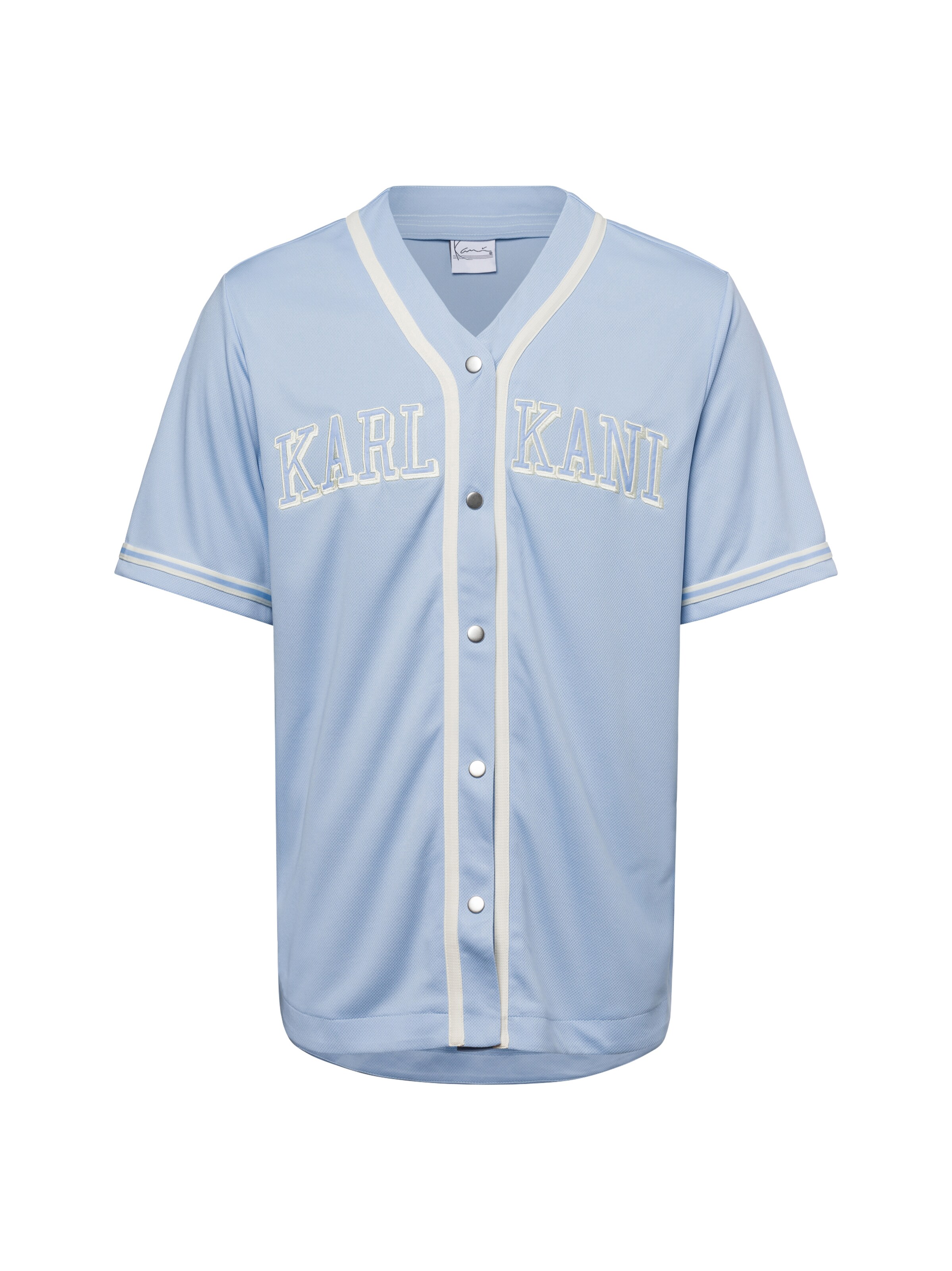 Karl Kani Tričko ' ' – modrá: přední strana