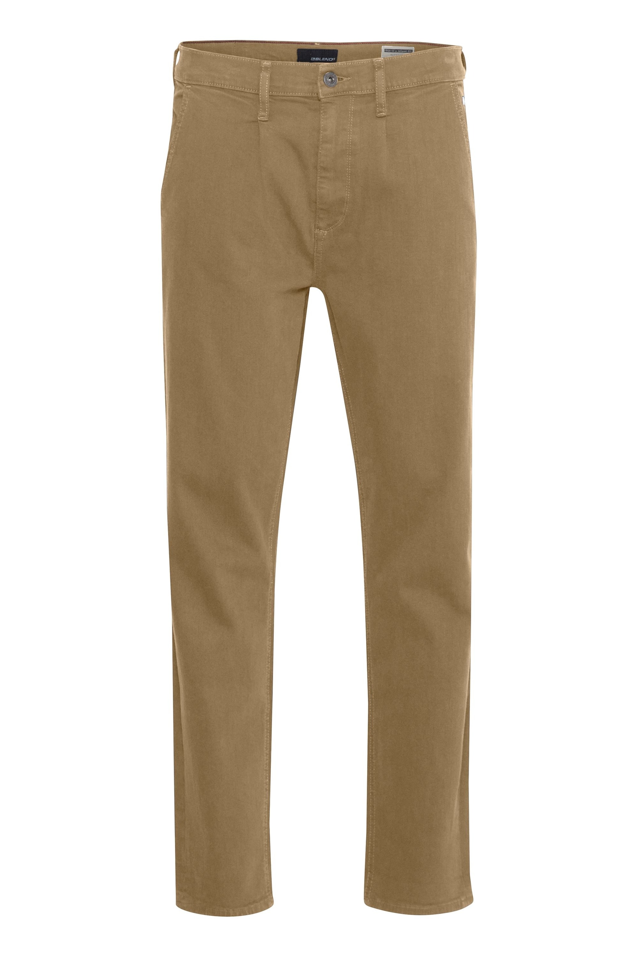 Jeans con pieghe di BLEND in marrone: frontale