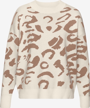 LASCANA Sweater in White: front