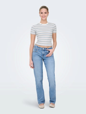 ONLY Majica 'ONLLUPE' | bela barva