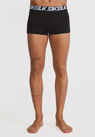 Boxers SikSilk en noir : devant