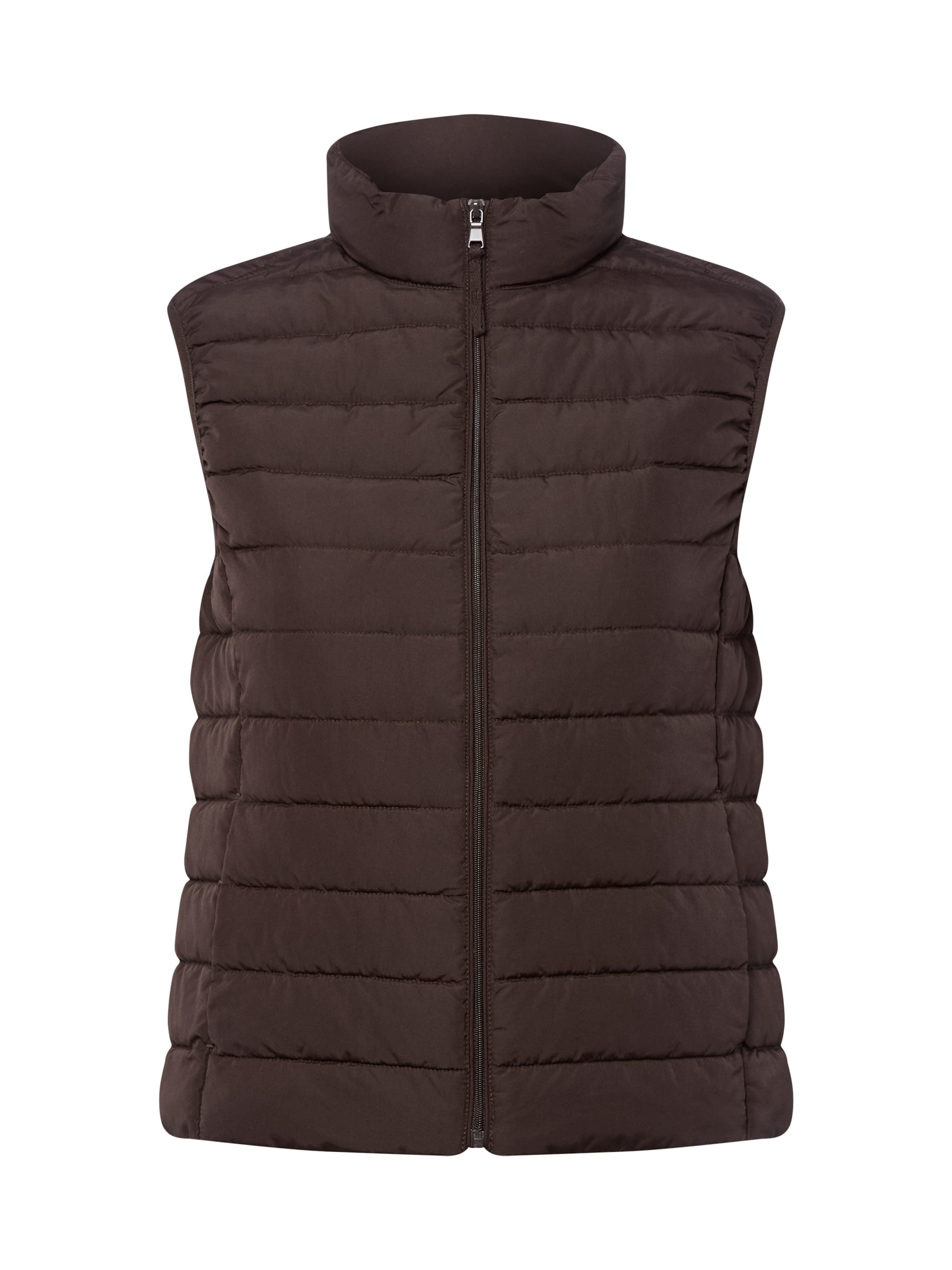 Brookshire Vest in Brown: front