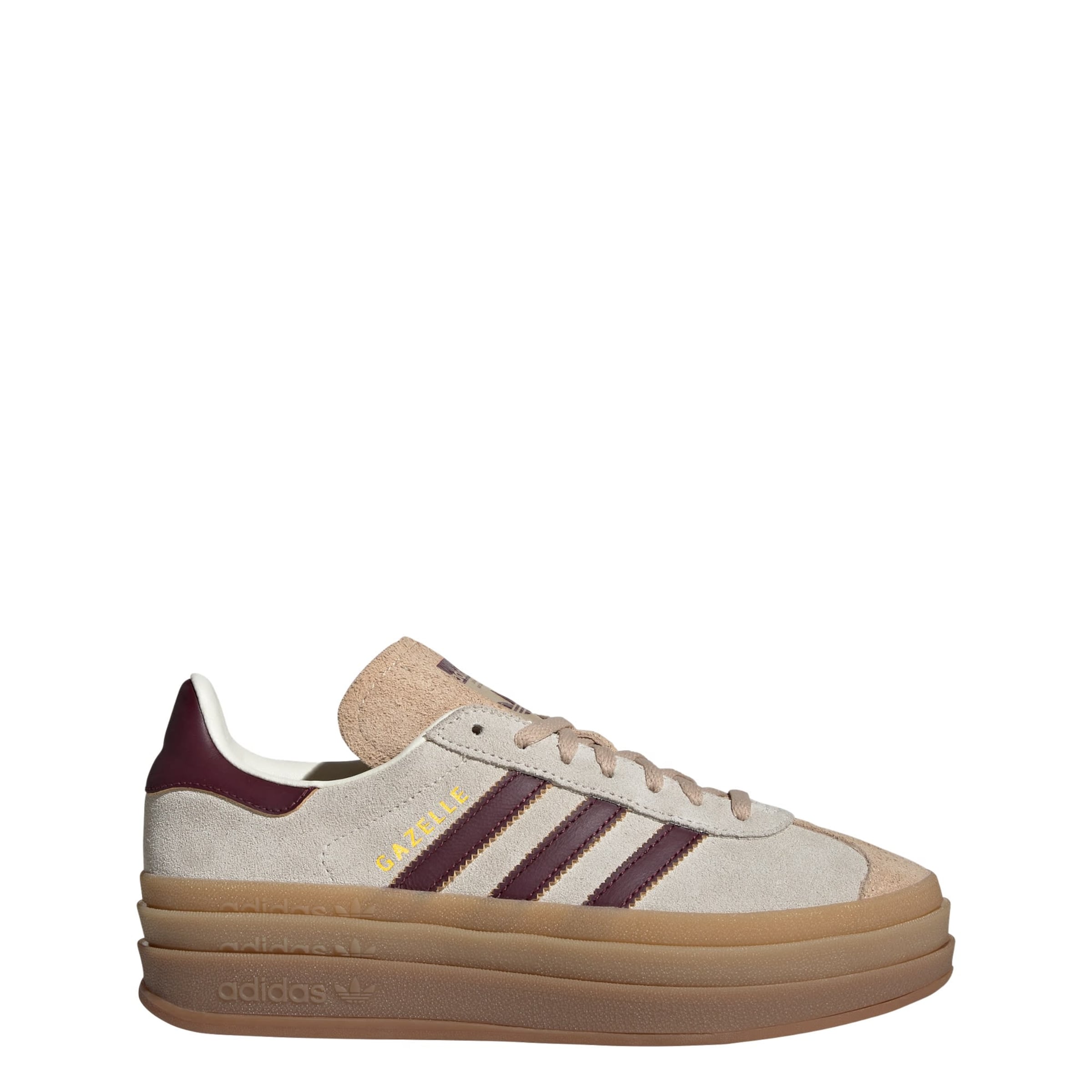 Baskets basses 'Gazelle Bold' ADIDAS ORIGINALS en beige